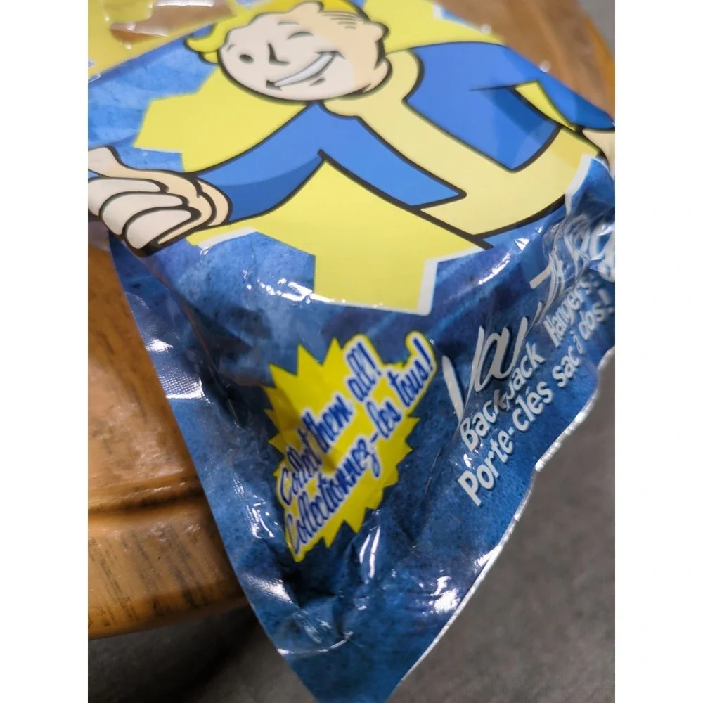 Fallout 4 Vault Boy‎ Backpack Hanger Keyring Blind Mystery Bag Bethesda